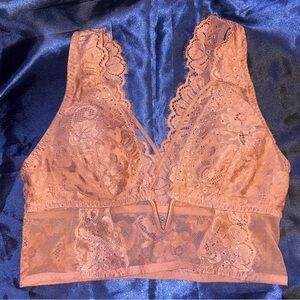 La SENZA Lace Bandeau in Rust